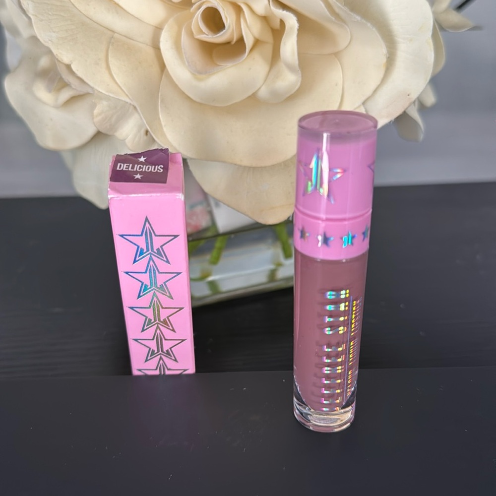 Jeffree Star Velour Liquid Lipstick "Delicious" grey-brown mauve~Discontinued - Picture 2 of 6